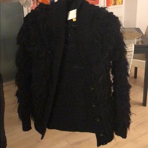 Black leifsdottir sweater/jacket